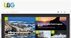 Desktop Screenshot of lagunabeachgazette.com